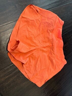 Athleta Orange Athletic Shorts